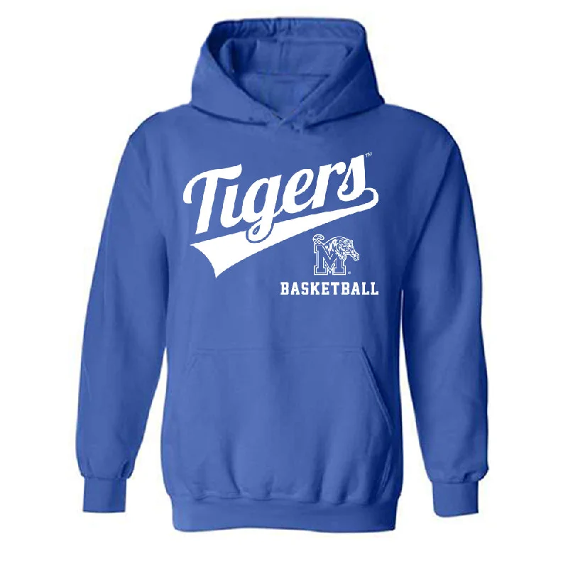Memphis - NCAA Women's Basketball : Tanyuel Welch - Classic Shersey Hooded Sweatshirt Hoodie with Logo Branding Identity