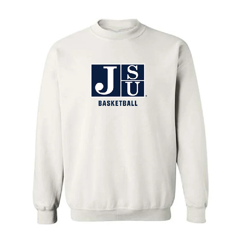 Jackson State - NCAA Women's Basketball : Amaya Barnes - Crewneck Sweatshirt Hoodie with Cuffed Sleeves Snug Secure