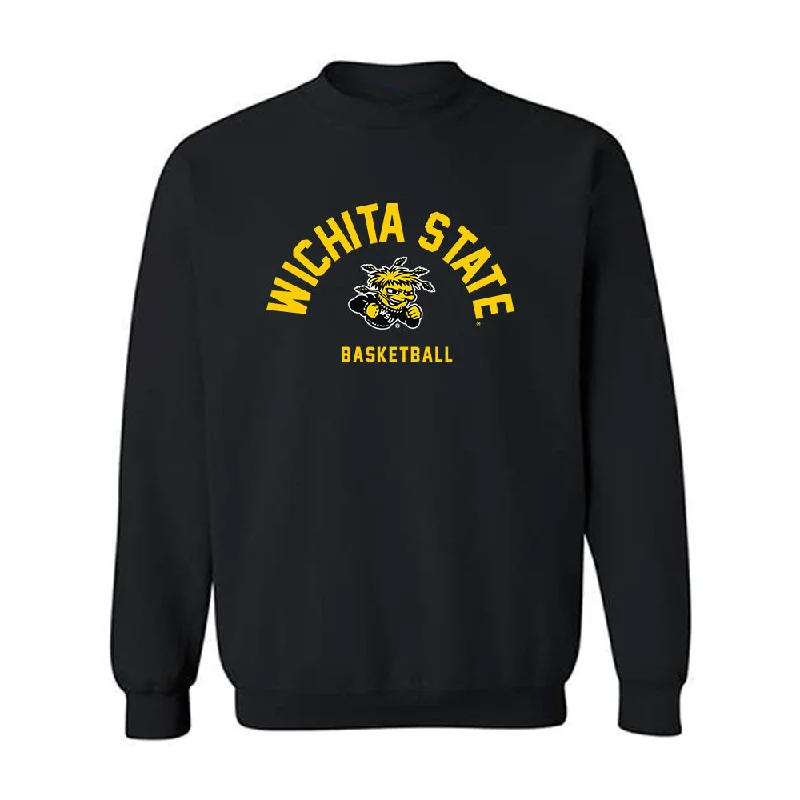 Wichita State - NCAA Women's Basketball : Aicha Ndour - Crewneck Sweatshirt Hoodie with Tie-Dye Psychedelic Retro