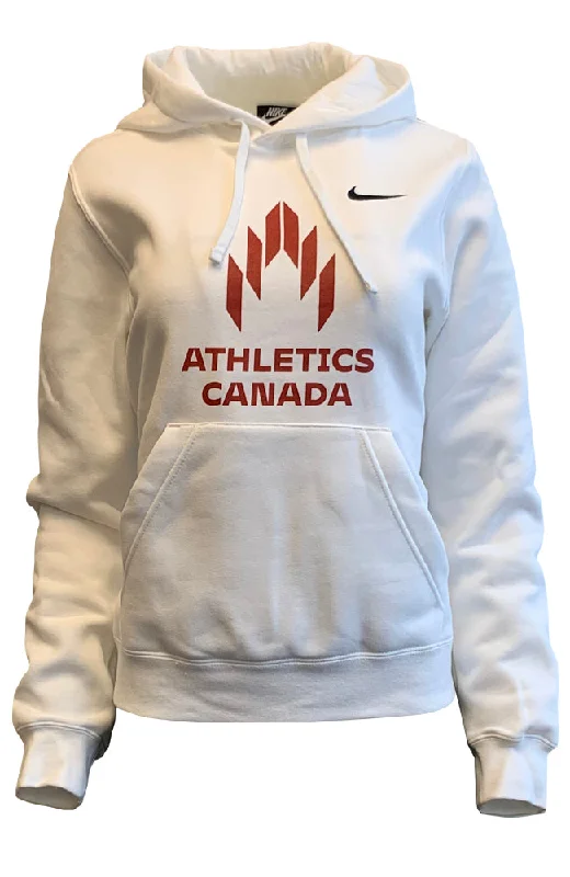 Women’s Nike Athletics Canada Team Club Hoodie Hoodie with Ribbed Neckline Snug Warm Women’s Nike Athletics Canada Team Club Hoodie Hoodie with Ribbed Neckline Snug Warm