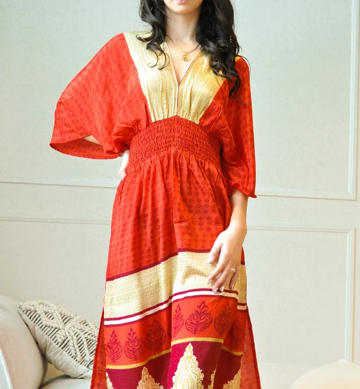 Short Rhythms Dress - Upcycled Tunics Sophisticated sleek