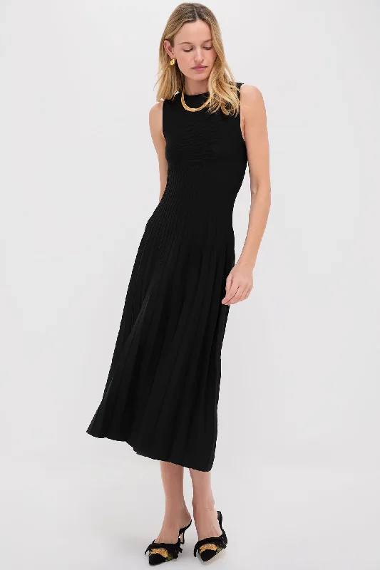 Black Elyse Dress Bodycon Club Sequined