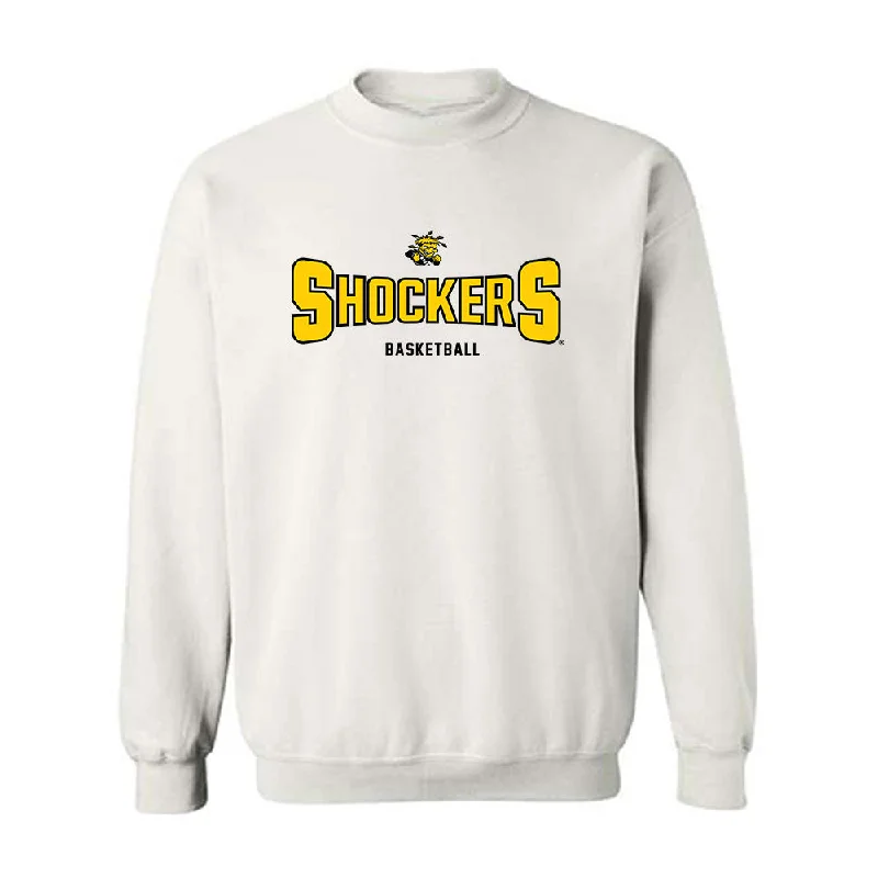 Wichita State - NCAA Women's Basketball : Aicha Ndour - Crewneck Sweatshirt Hoodie with Camouflage Military Edgy