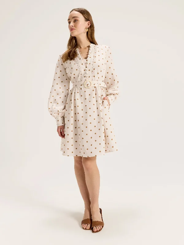 Match Spot Mini Dress Trendy Tulle Mini Dress