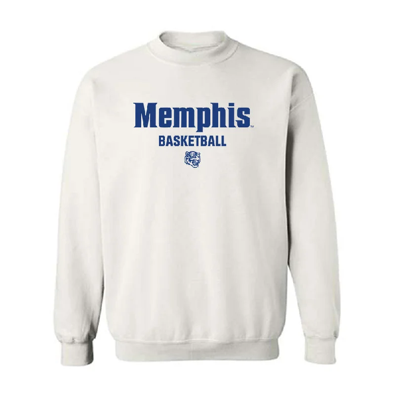 Memphis - NCAA Women's Basketball : Tanyuel Welch - Classic Fashion Shersey Crewneck Sweatshirt Hoodie with Typography Text Message