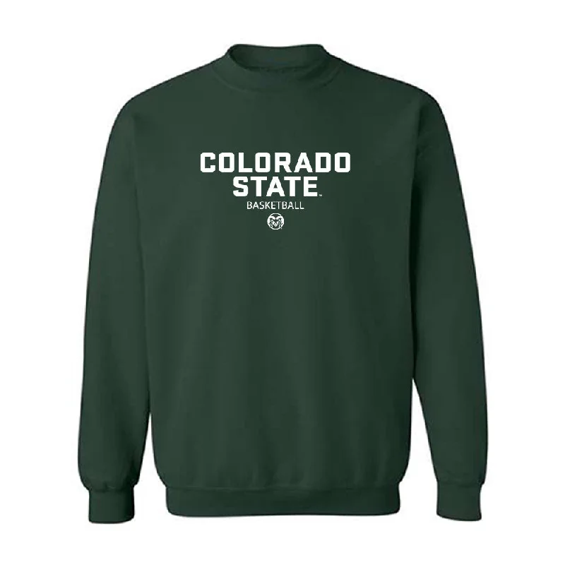 Colorado State - NCAA Women's Basketball : McKenna Hofschild - Classic Shersey Crewneck Sweatshirt Hoodie with Illustration Artistic Creative