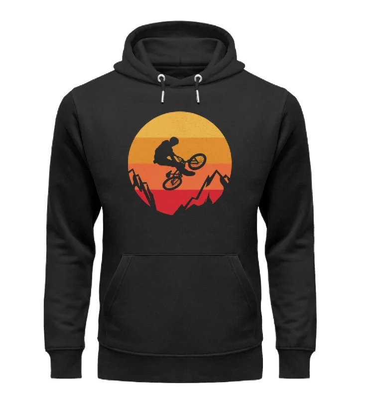 Stuntbiker - Unisex Premium Organic Hoodie Hoodie with Snap Buttons Easy Quick