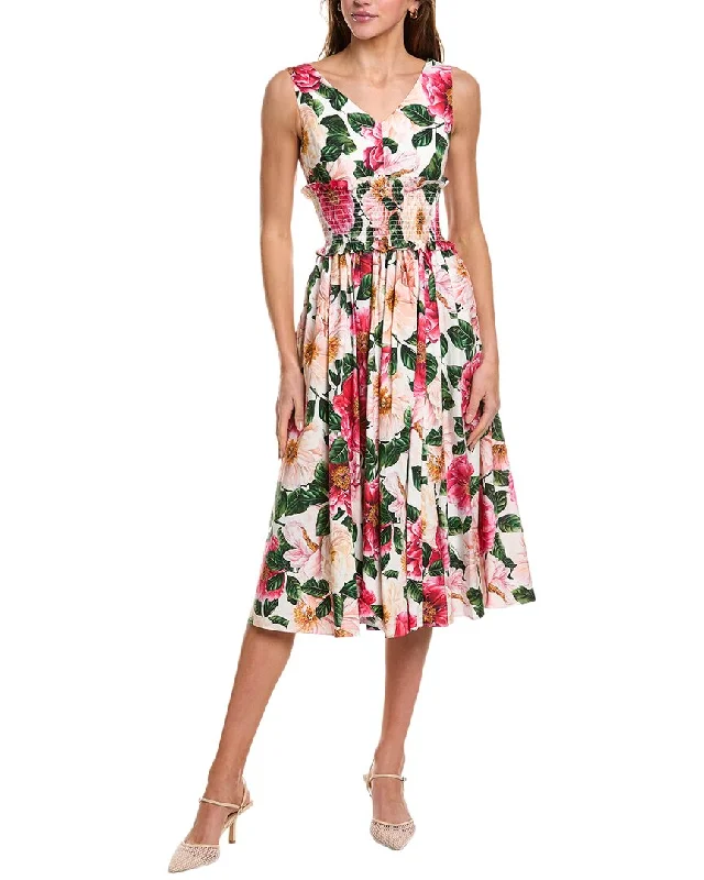 Dolce & Gabbana A-Line Dress Tunics Spring floral