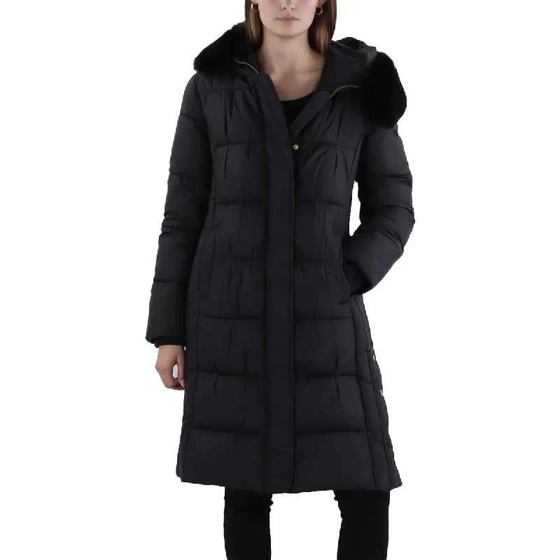 Via Spiga Womens Quilted  Puffer Jacket Nylon Jacket Polyester Jacket Spandex Jacket