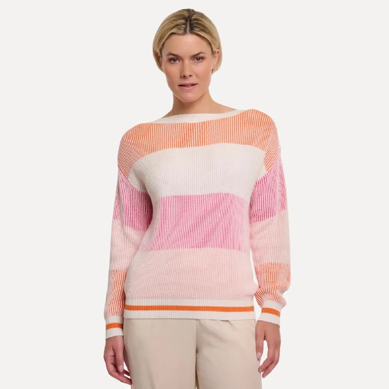 Rino & Pelle Aiben Stripe Knitted Sweater Nylon Fabric Polyester Fabric Spandex Fabric Rino & Pelle Aiben Stripe Knitted Sweater Nylon Fabric Polyester Fabric Spandex Fabric