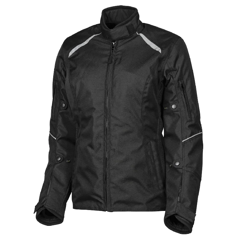 Noru Women's Arashi Waterproof Jacket A-Line Jacket Boat Neck Shawl Collar
