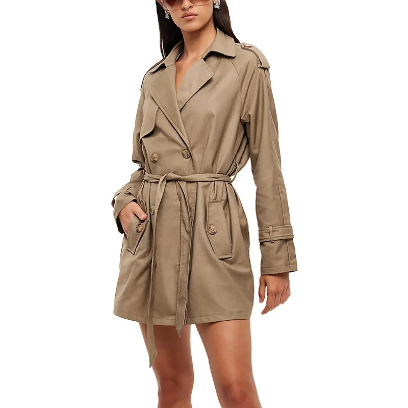 Lioness Womens Trencherous Double-Breasted Jacket Mini Dress Chenille Jacket Brocade Jacket Lace Jacket