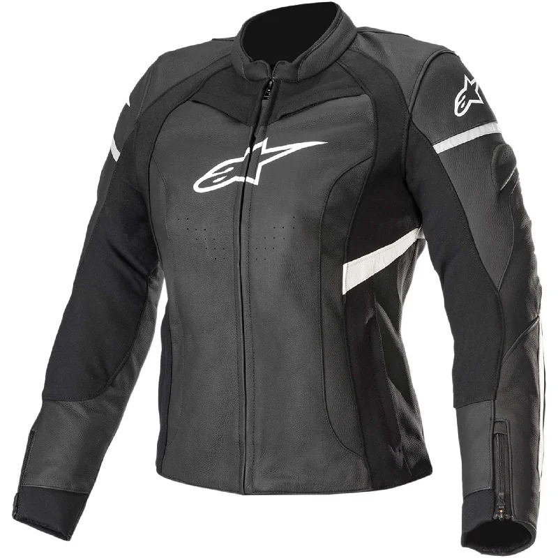 Alpinestars Stella Kira Leather Jacket Toggled Jacket Drawstring Jacket Belted Jacket