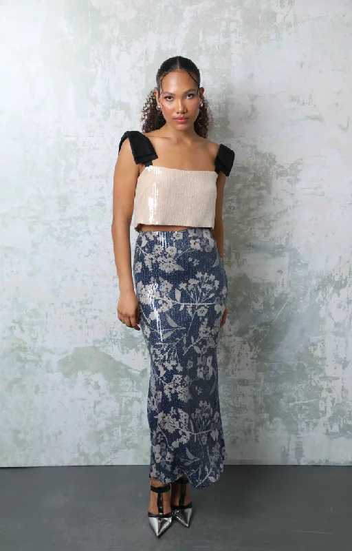 FLORA MAXISHORT SKIRT lace skirt romantic