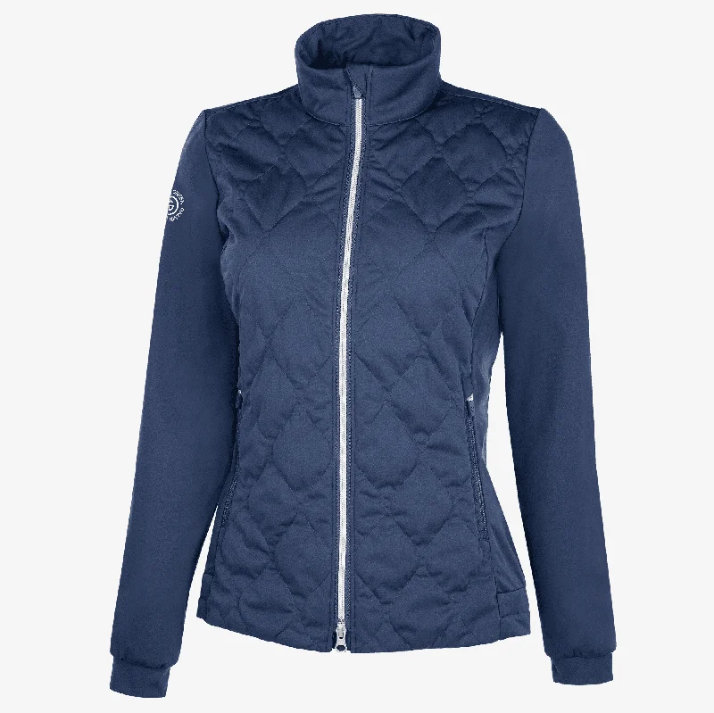 Leora - Windproof and water repellent golf jacket Nylon Jacket Polyester Jacket Spandex Jacket