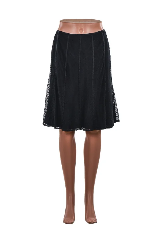 Ann Taylor Skirt leather skirt sleek