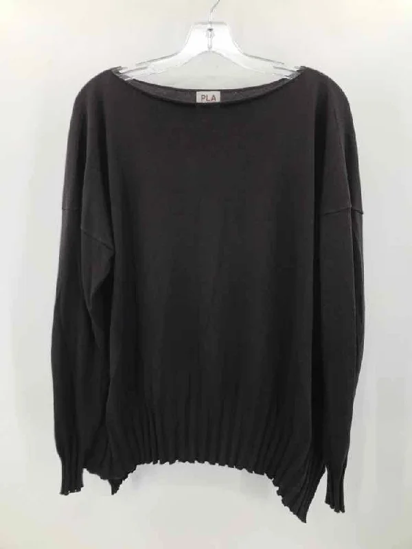 Pre-Owned Planet Purple Size One Size Sweater Iron Safe Non-Iron Wrinkle Free