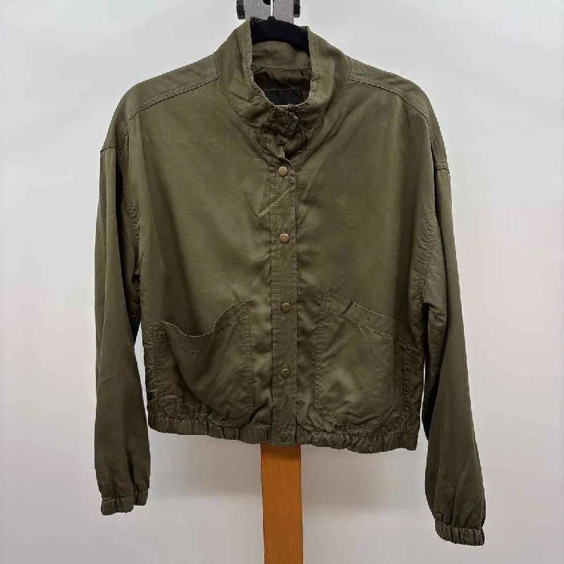 Sanctuary Women's Size XS Green Solid Jacket Fitted Jacket Loose Jacket Oversized Jacket Sanctuary Women's Size XS Green Solid Jacket Fitted Jacket Loose Jacket Oversized Jacket