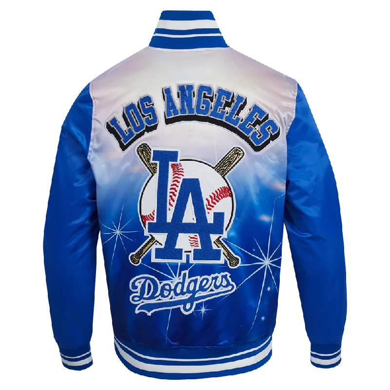 CHAMARRA DE SATÍN MLB LOS ANGELES DODGERS SUBLIMATED SATIN JACKET Faux Fur Jacket Real Fur Jacket Shearling Jacket