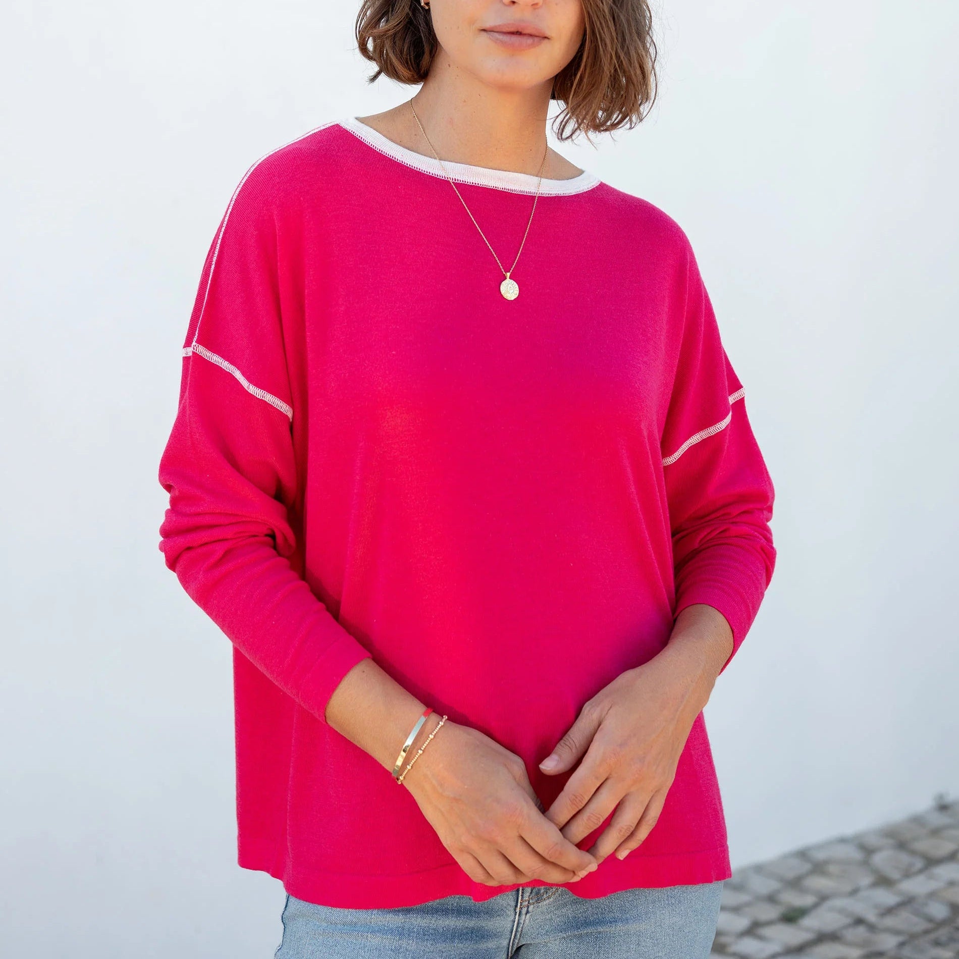 Mersea Delmar Sweater Nylon Fabric Polyester Fabric Spandex Fabric