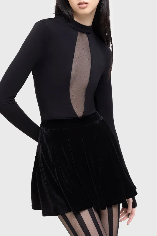 Cybernova Skirt denim skirt classic