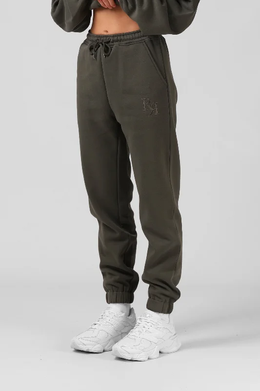 Binate Track Pant - Dusty Olive Soft Stretch Leggings