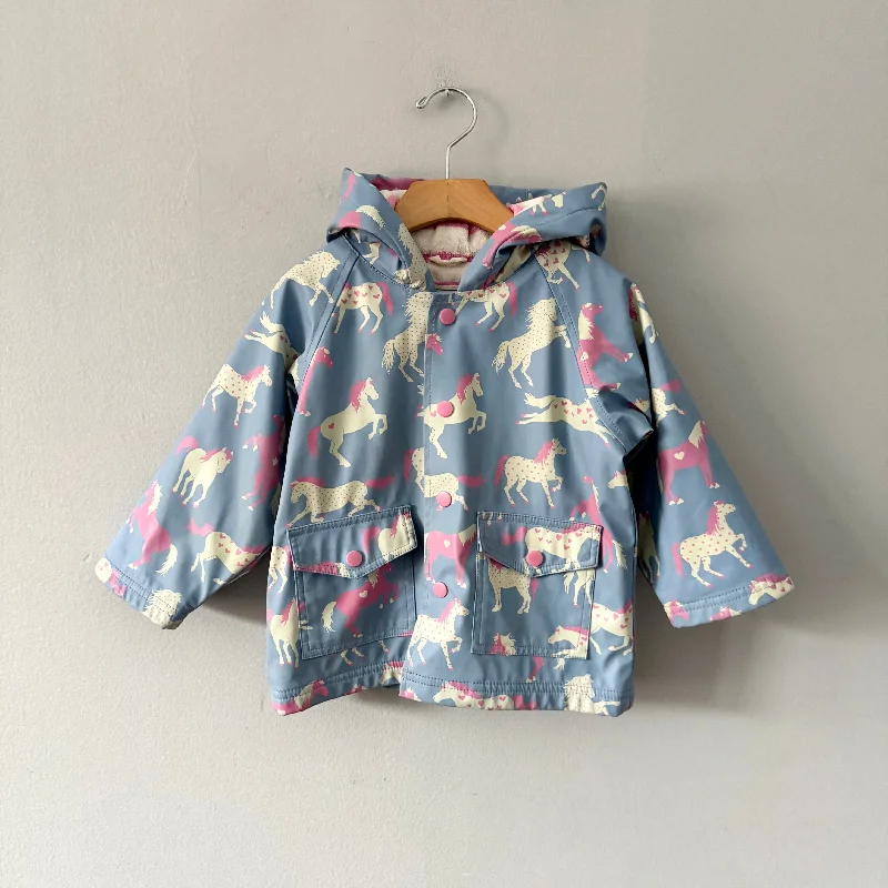 Hatley / Unicorn rain jacket / 18-24M Fleece Jacket Down Jacket Parka