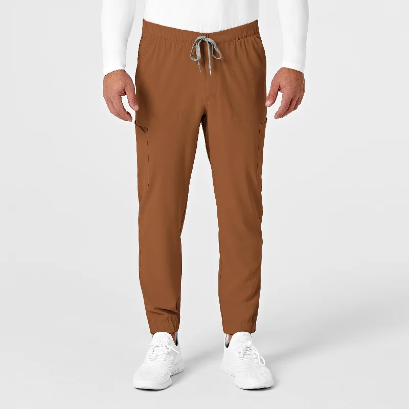 RENEW Men's Jogger Scrub Pant - Chai Casual Sweatpants Style