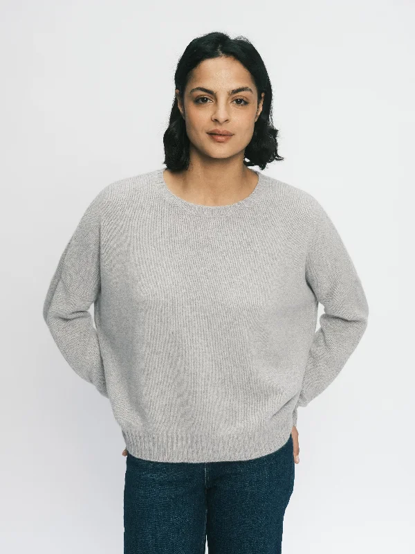 THE TRAPEZE SWEATER | SANDERLING Collared Crew Neck Turtle Neck