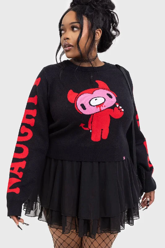 Naughty Grizzly Knit Sweater Lightweight Heavyweight Midweight