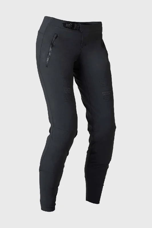 Fox Womens Flexair Pant - Black Sleek Black Pants