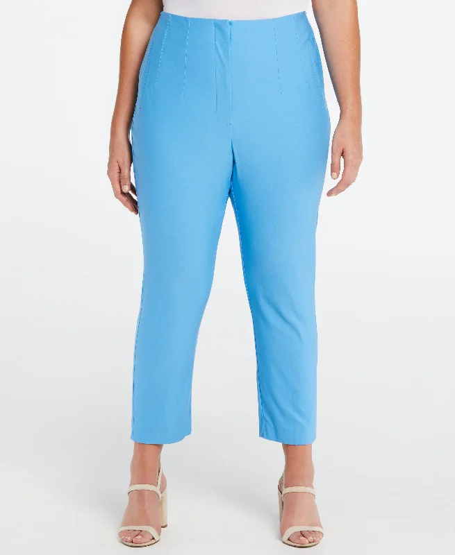 Plus Size Straight Leg Pant Formal Slim Pants