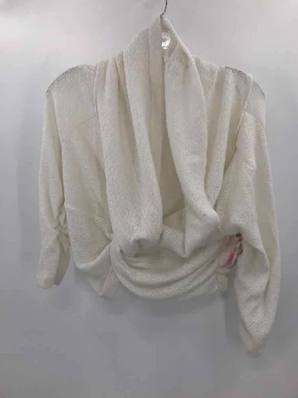 Pre-Owned Amanda Uprichard White Size Large Sweater Mesh Fabric Canvas Fabric Denim Fabric Pre-Owned Amanda Uprichard White Size Large Sweater Mesh Fabric Canvas Fabric Denim Fabric