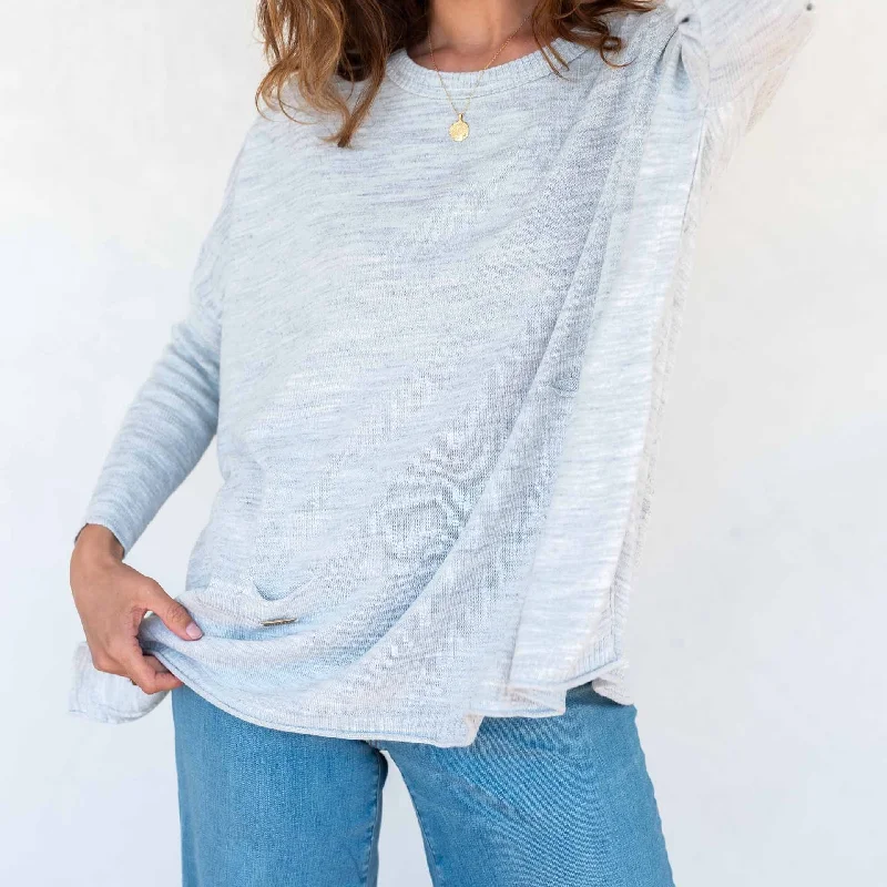 Mersea Catalina Crewneck Sweater Chenille Fabric Brocade Fabric Lace Fabric