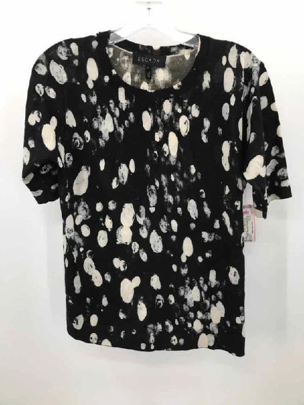 Pre-Owned Escada Black Size Medium Sweater Wool Sweater Cotton Sweater Cashmere Sweater Pre-Owned Escada Black Size Medium Sweater Wool Sweater Cotton Sweater Cashmere Sweater