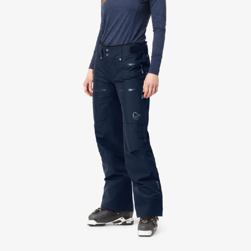 Norrona lofoten Gore-Tex insulated Pants Women's Comfortable Wide-Leg Pants