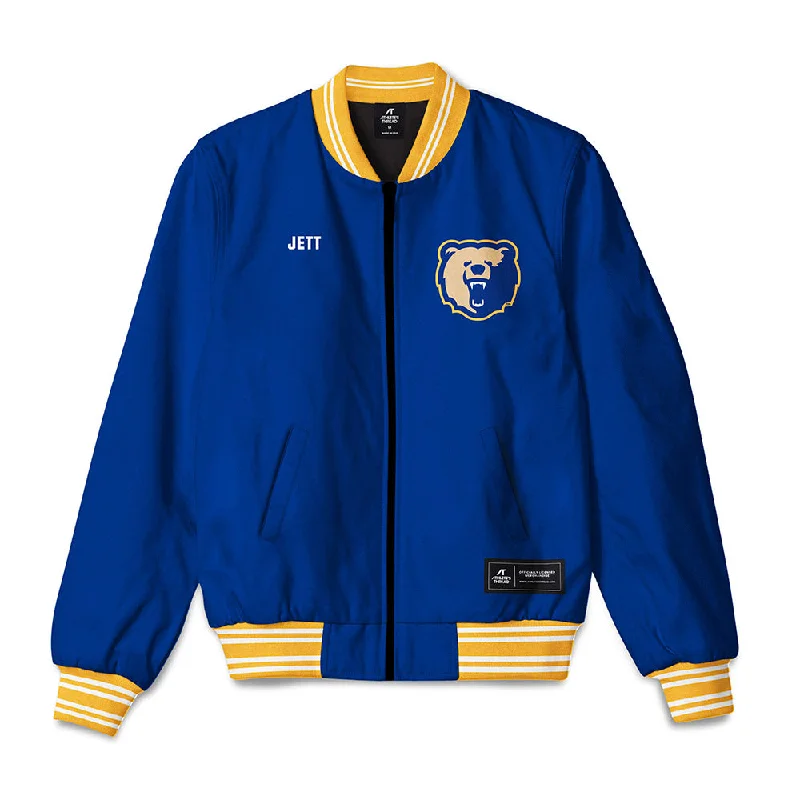 Morgan State - NCAA Women's Gymnastics : marisa jett - Bomber Jacket Satin Jacket Silk Jacket Chiffon Jacket