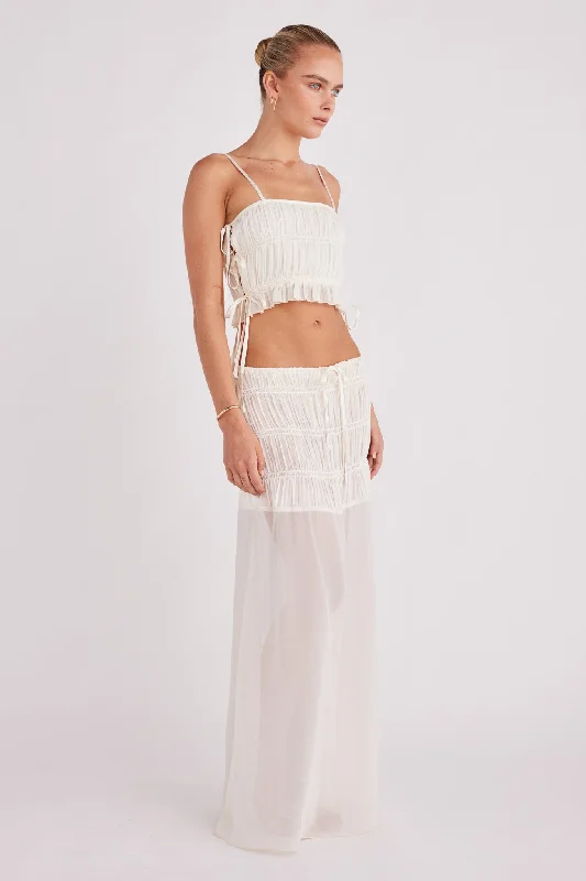 LA LOUISIANE MAXI SKIRT athletic skirt fit