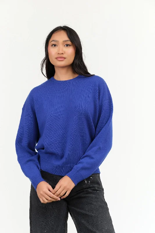 Artemis Sweater in Blue Layered Multi-layer Single Layer