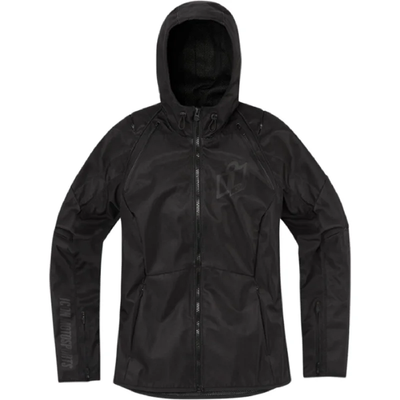 ICON Women's Airform Jacket Satin Jacket Silk Jacket Chiffon Jacket