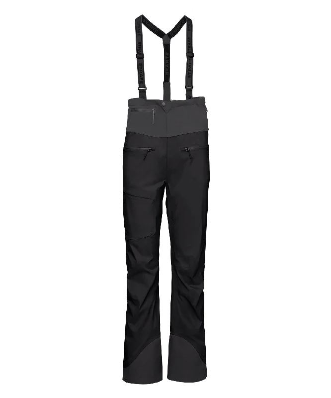 Willow 3L Shell Half-Bib Pant Classic Pleated Pants