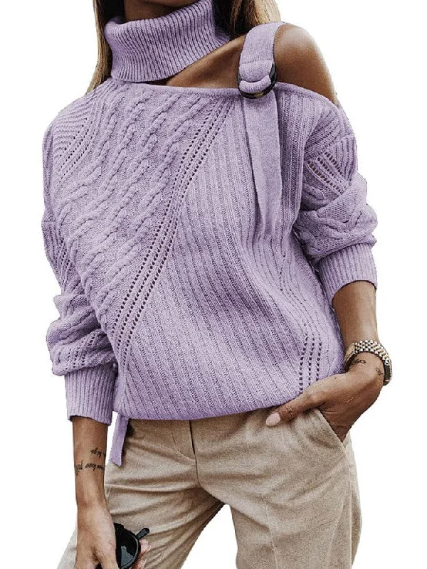 Button Accent Ribbed Knit Sweater Silk Blend Satin Velvet