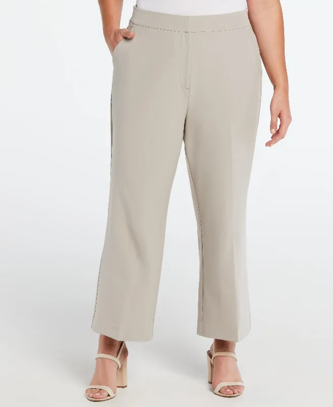 Plus Size Cropped Culotte Pant Trendy Palazzo Pants