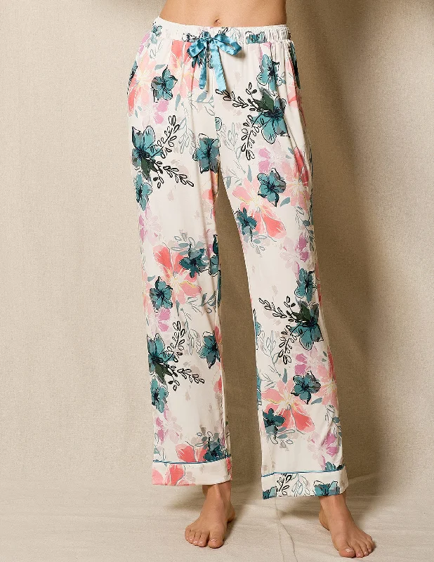 Bamboo Classic Pajama Pants Trendy Velvet Pants