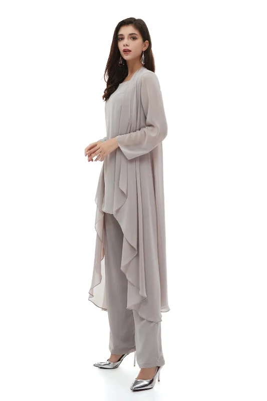 Chiffon Pant Suits Plus Size with Jacket Mother of The Bride Dresses Print Jacket Jacquard Jacket Embroidered Jacket Chiffon Pant Suits Plus Size with Jacket Mother of The Bride Dresses Print Jacket Jacquard Jacket Embroidered Jacket