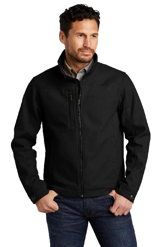 CornerStone Duck Bonded Soft Shell Jacket CSJ60 Zippered Jacket Buttoned Jacket Snapped Jacket