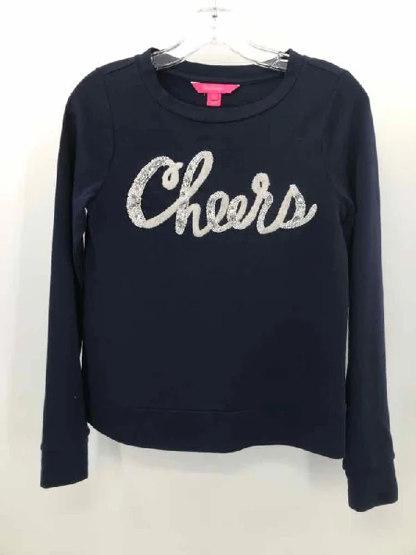 Pre-Owned Lilly Pulitzer Navy Size XXS Sweater Cashmere Blend Cotton Blend Poly Blend Pre-Owned Lilly Pulitzer Navy Size XXS Sweater Cashmere Blend Cotton Blend Poly Blend