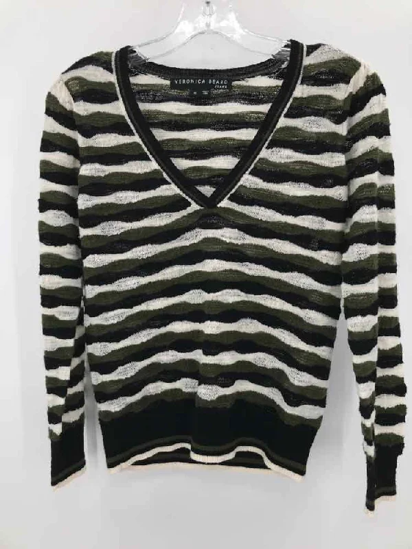 Pre-Owned Veronica Beard Green Size XS Sweater Spandex Blend Rayon Blend Denim Blend