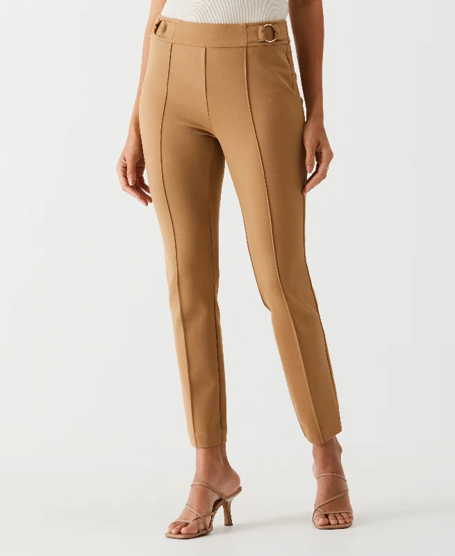 Petite Slim Leg Ankle Pant with Hardware Casual Lounge Pants