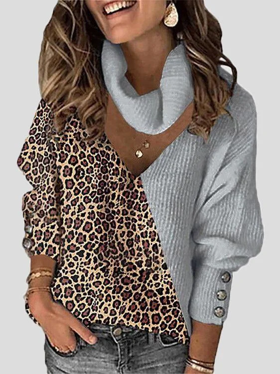 Button Detail Knitted Sweater with Lace Raglan Sleeves Terry Terry Cloth Terry Knit